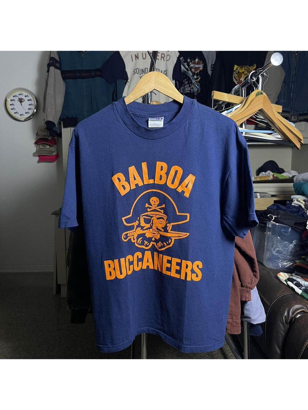Vintage Balboa Buccaneers Shirt Men's Large